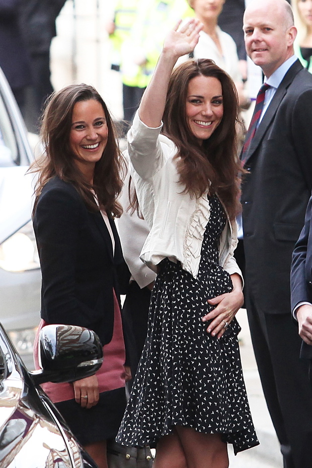 Catherine Middleton Arrives At The Goring Hotel