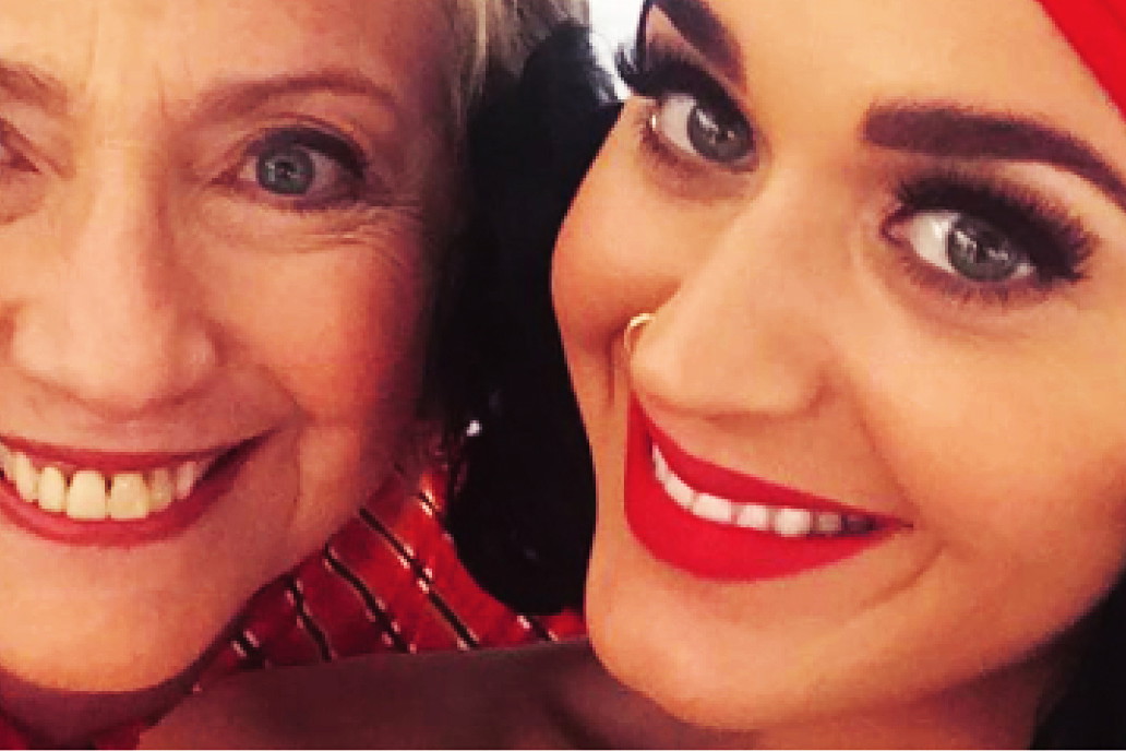 Hillary Clinton i Katy Perry
