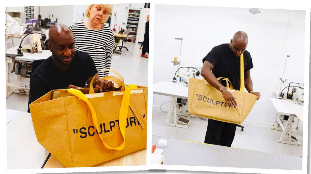 Projektanta marki off-white, Virgila Abloha zaprojektował torbę Ikea