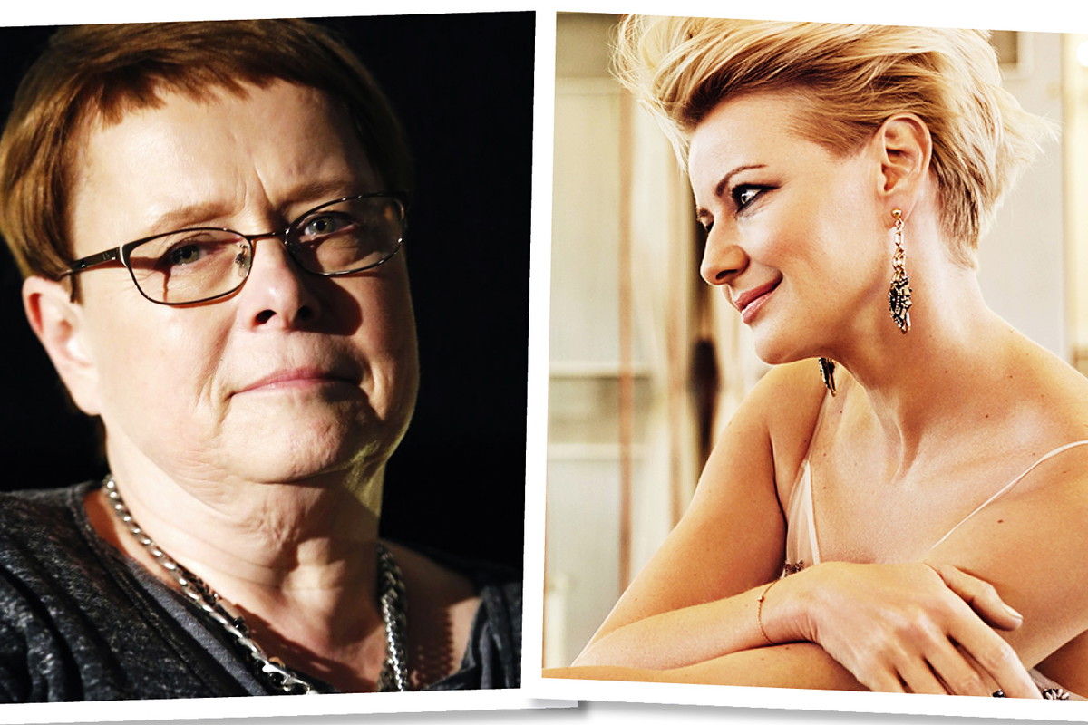 Ilona Łepkowska, Małgorzata Kożuchowska, M jak miłość, VIVA! grudzień 2015