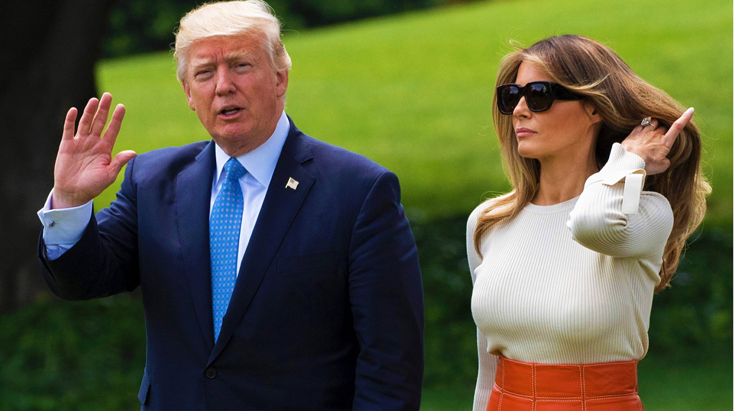 Donald i Melania Trump MT
