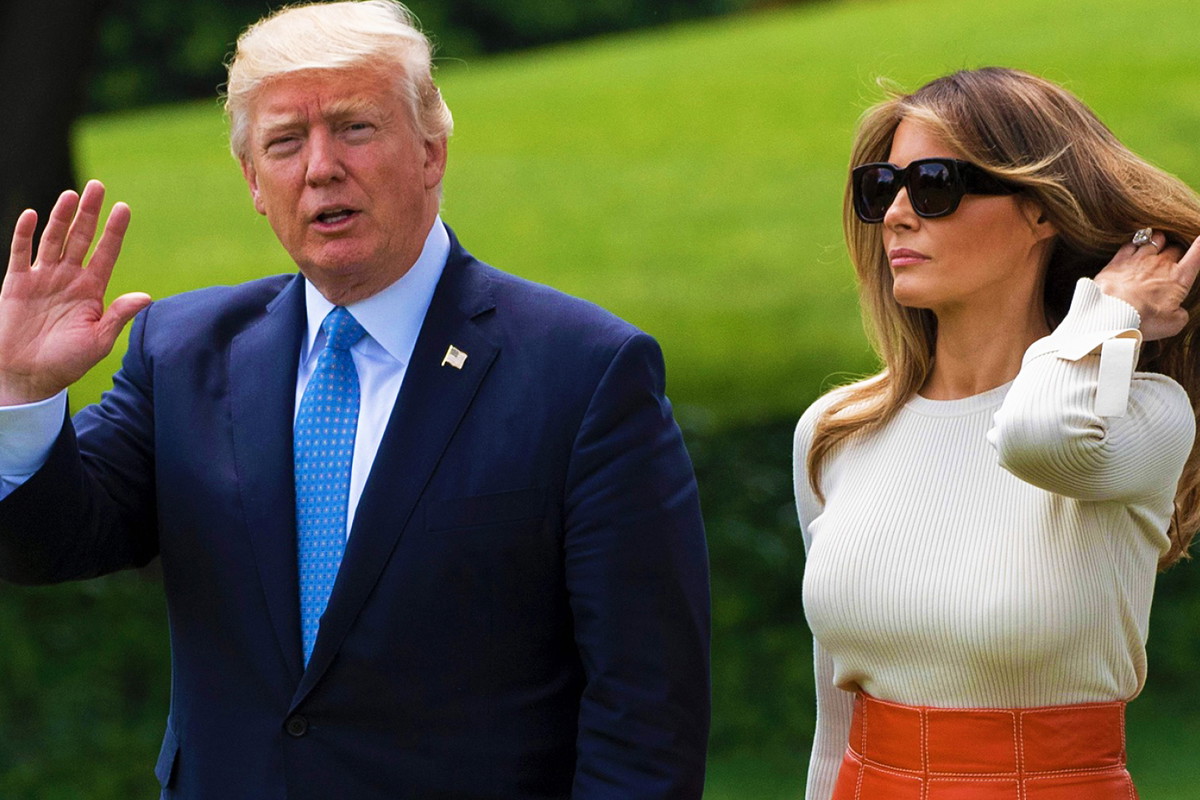 Donald i Melania Trump MT