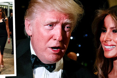 Sylwester u Donalda Trumpa, Donald Trump, Melania Trump, viva