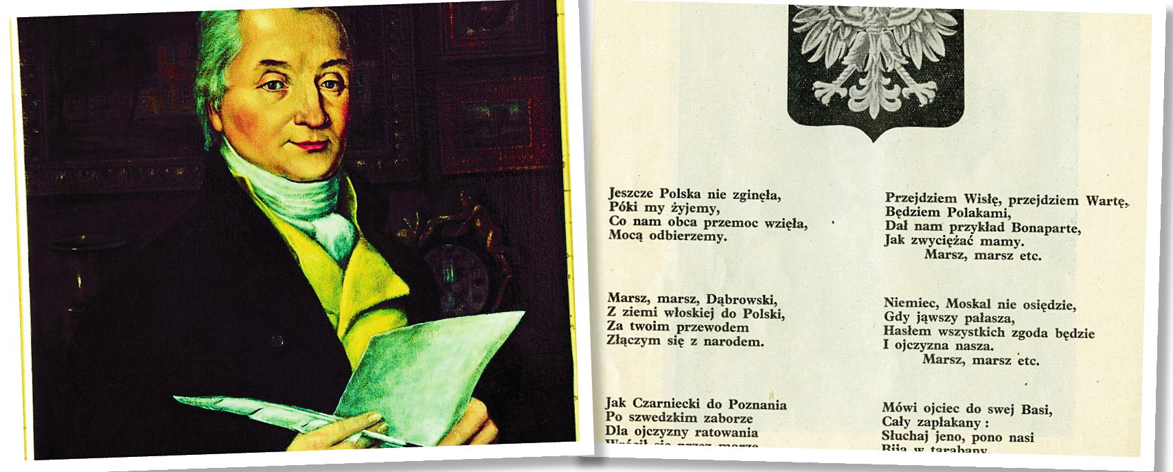 Hymn Polski, Mazurek Dąbrowskiego, Józef Wybicki