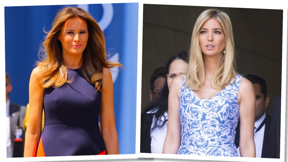 Melania Ivanka Trump stylizacje wizyta w Polsce