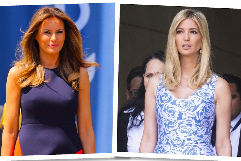 Melania Ivanka Trump stylizacje wizyta w Polsce