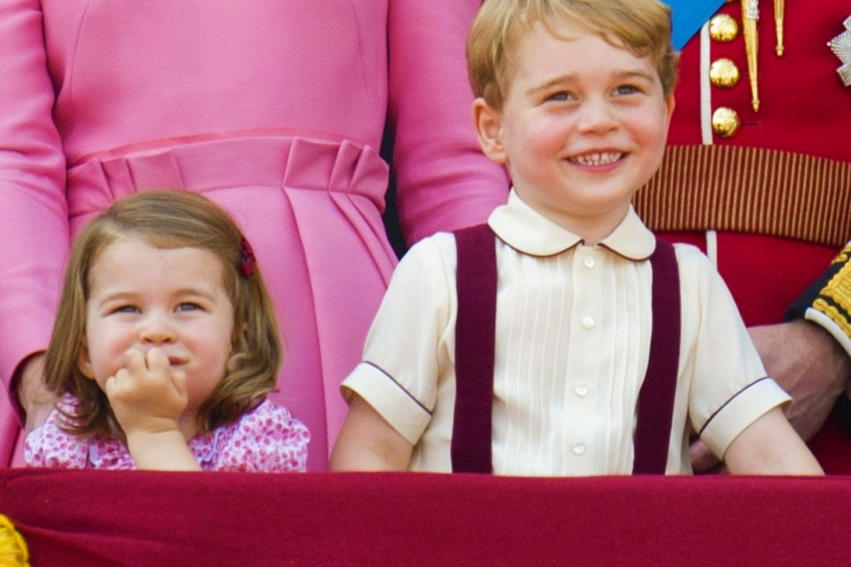 Książę George i księżniczka Charlotte