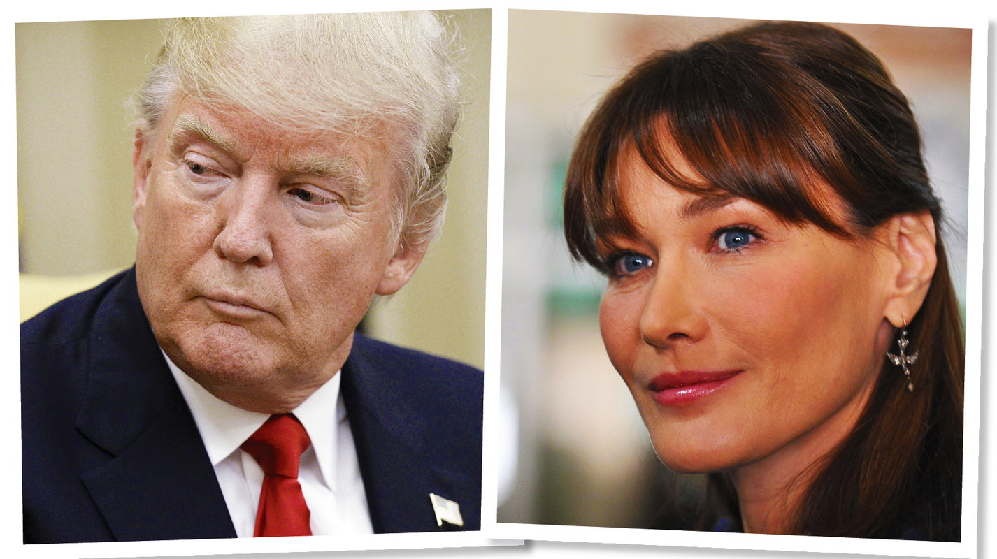 Donald Trump i Carla Bruni MT
