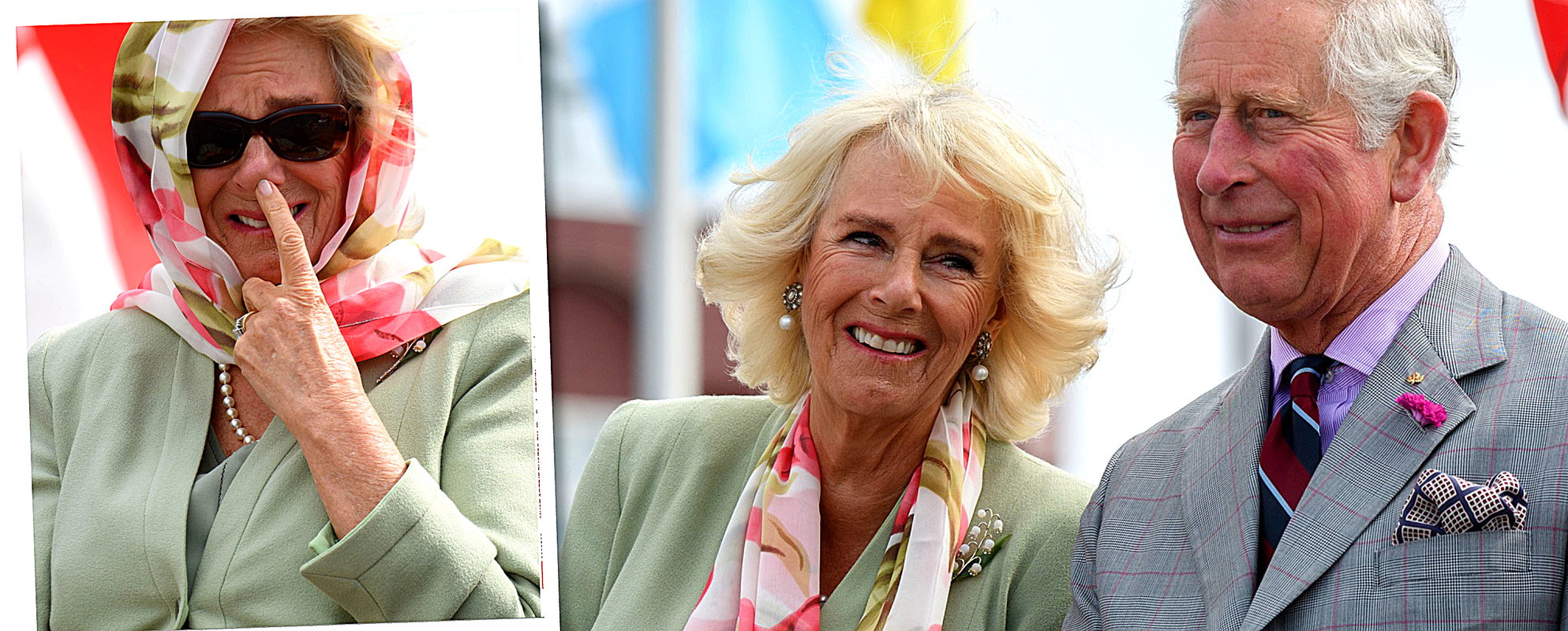 Księżna Kamila (Camilla  Parker Bowles) i książę Karol