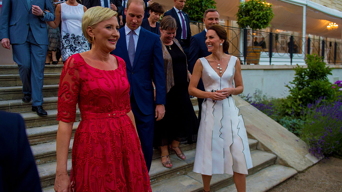 Dawid Woliński, Joanna Krupa, księżna Kate, książę William, Agata Duda, Andrzej Duda