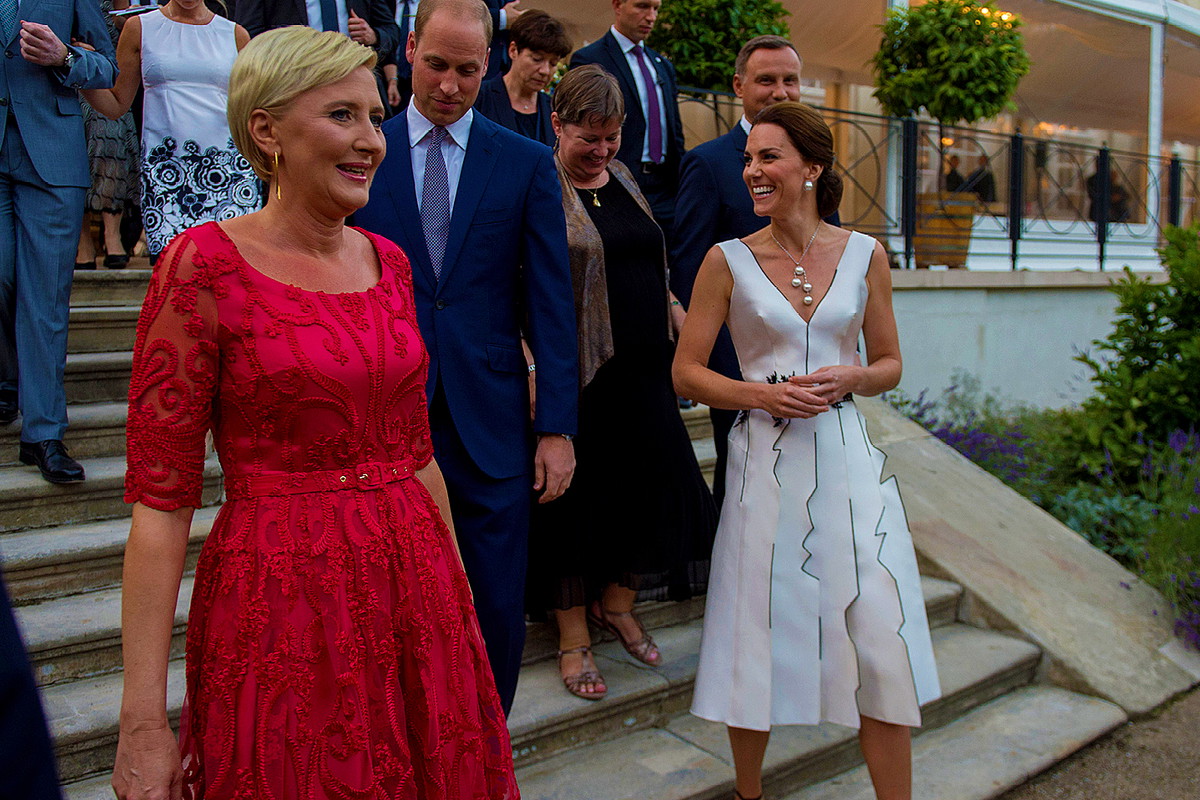 Dawid Woliński, Joanna Krupa, księżna Kate, książę William, Agata Duda, Andrzej Duda