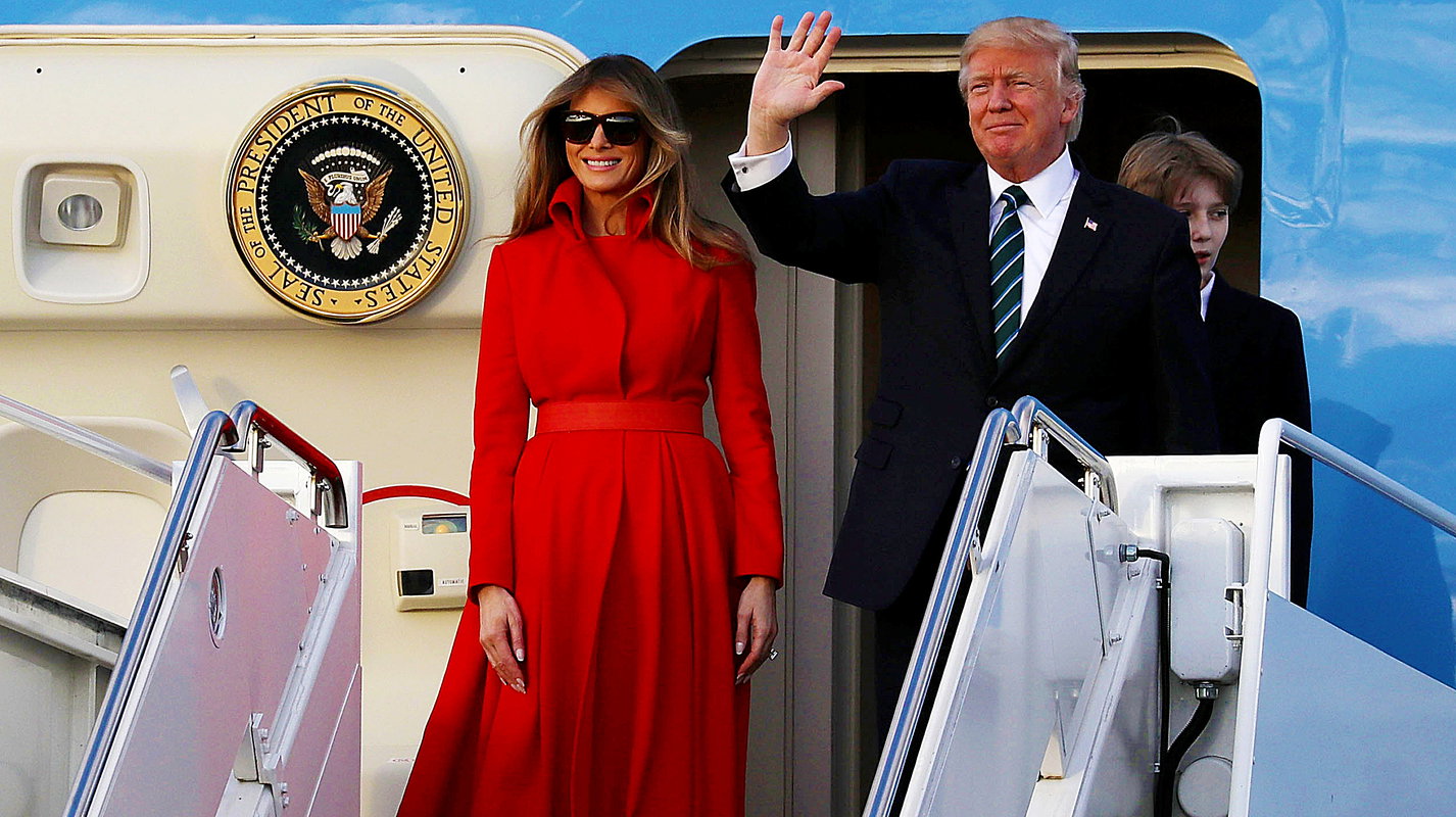 Melania Trump, Donald Trump, Wizyta w Poslce