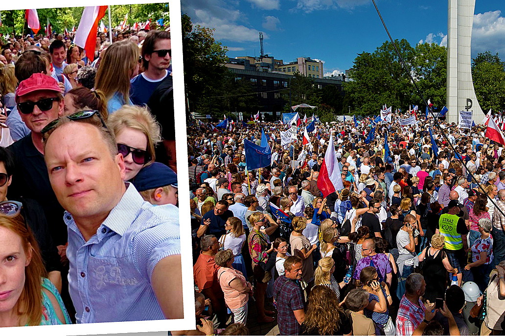 Maciej Stuhr, Maja Ostaszewska, Gwiazdy protestują