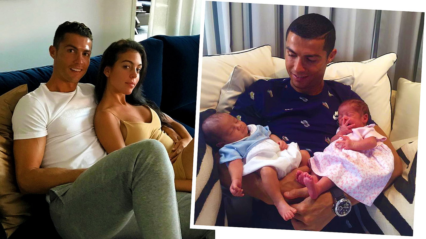 Cristiano Ronaldo, dzieci Cristiano Ronaldo, Cristiano Ronaldo Junior, Georgina Rodriguez