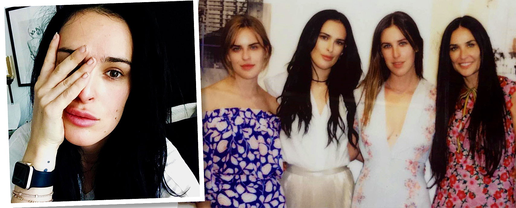 Rumer Willis, Demi Moore