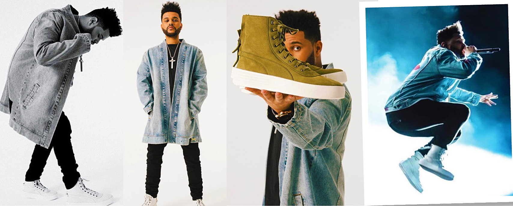 The Weeknd, buty Puma
