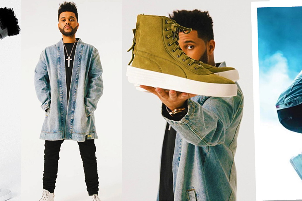 The Weeknd, buty Puma