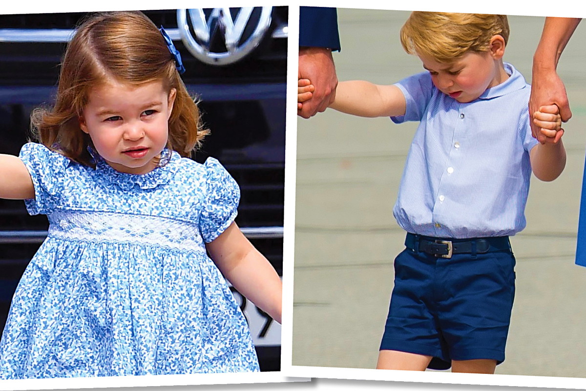 Księżniczka Charlotte, książę George