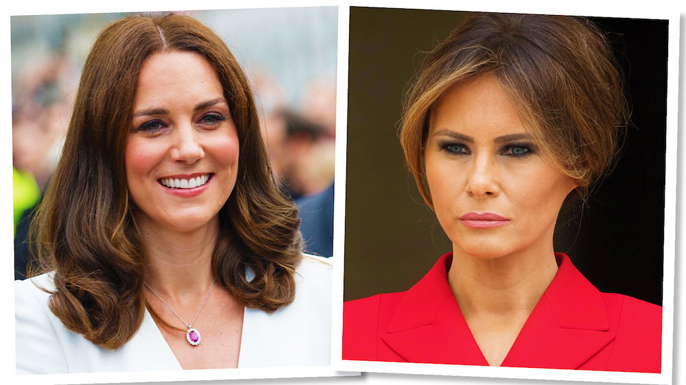 Melania Trump naśladuje styl księżną Kate- MAIN TOPIC