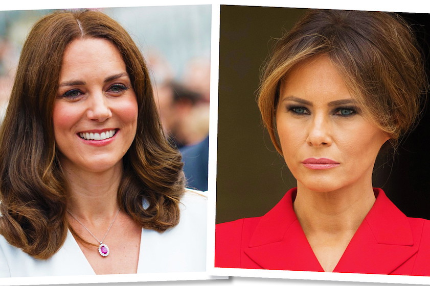 Melania Trump naśladuje styl księżną Kate- MAIN TOPIC