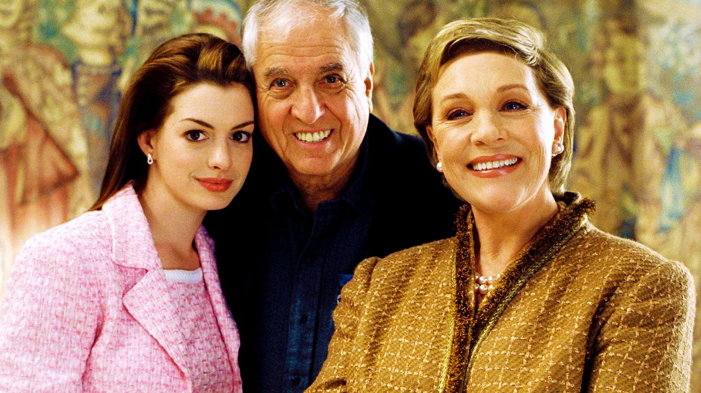 Anne Hathaway, Julie Andrews, Garry Marshall, Pamiętnik księżniczki, The Princess Diaries, MAIN TOPIC