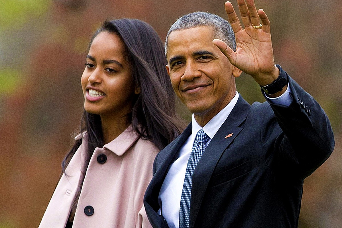 Malia Obama asystentką, córka Baracka Obamy