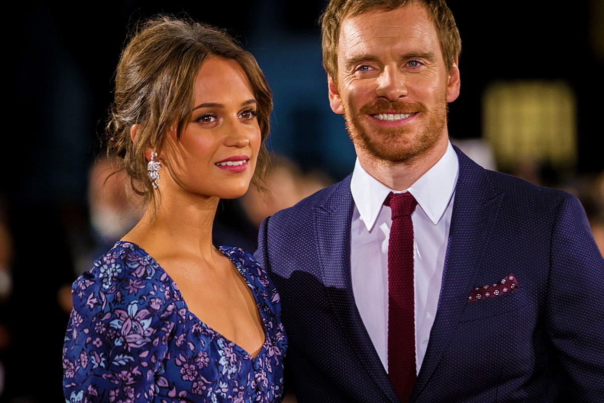 Alicia Vikander i Michael Fassbender
