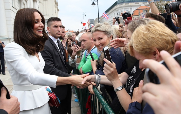 Prince William and Duchess Kate in Poland