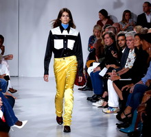 Kaia Gerber, pokaz Calvin Klein, NY Fashion Week 2017