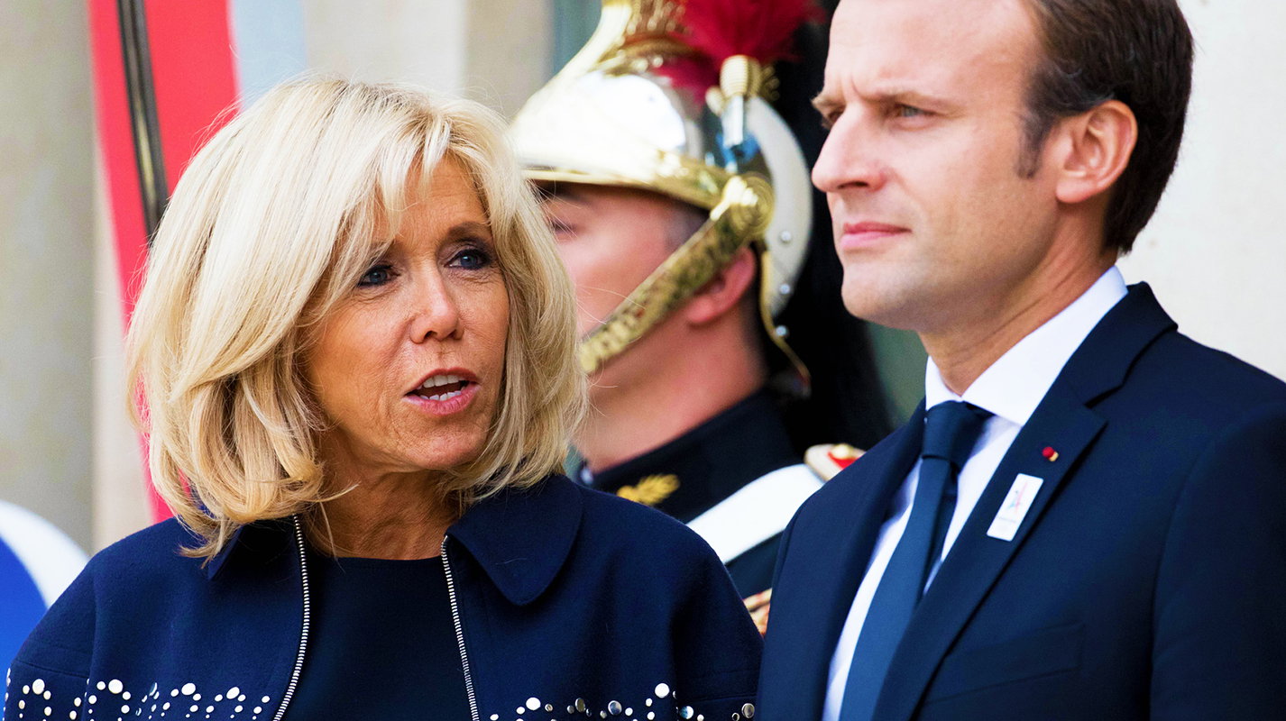 Brigitte Macron boi się, że Emmanuel Macron ją zdradzi