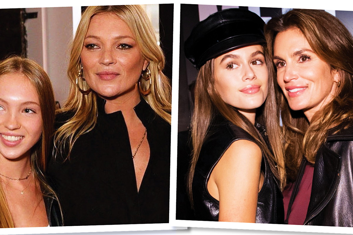 Lila Grace Moss Hack, Kate Moss, Kaia Gerber, Cindy Crawford