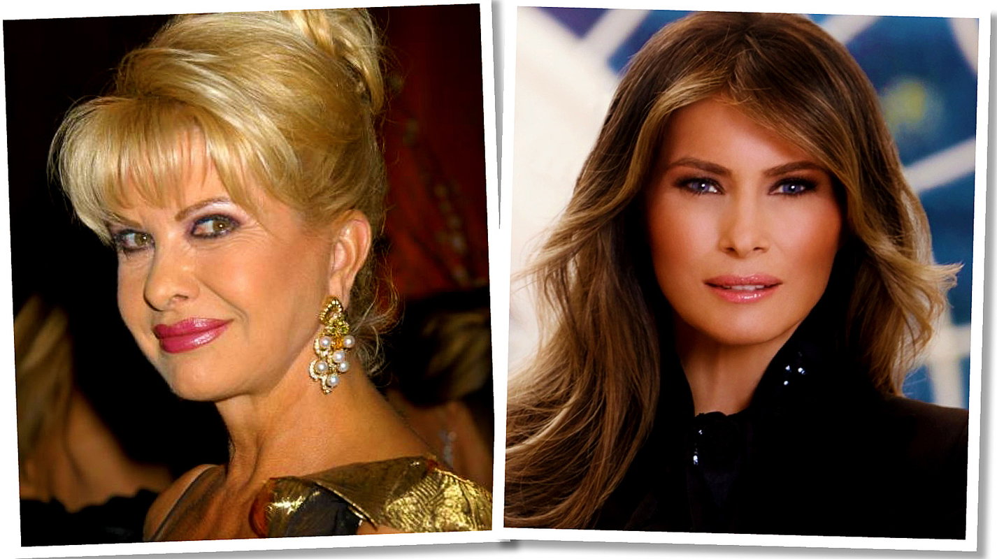 Melania Trump i Ivana Trump, czyli kto jest pierwszą damą