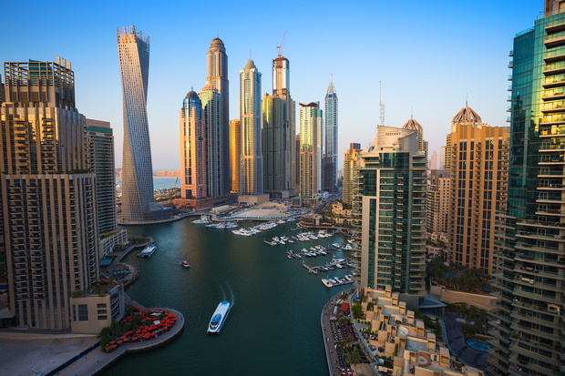 Dubai Marina. UAE