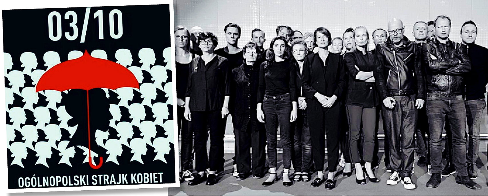 Strajk kobiet, czarny protest