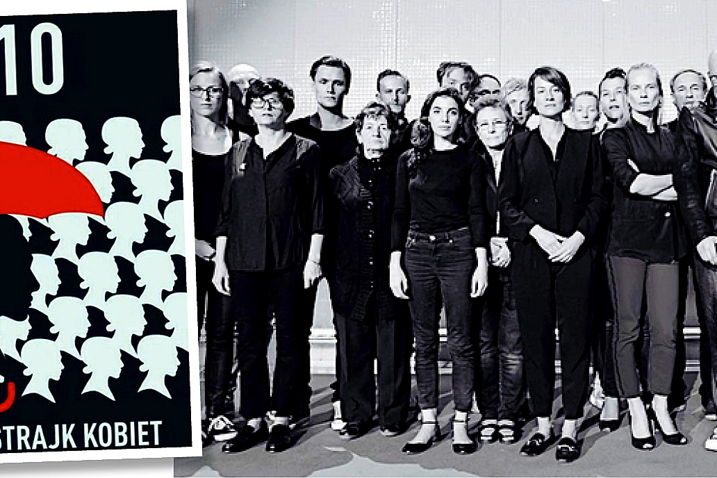 Strajk kobiet, czarny protest