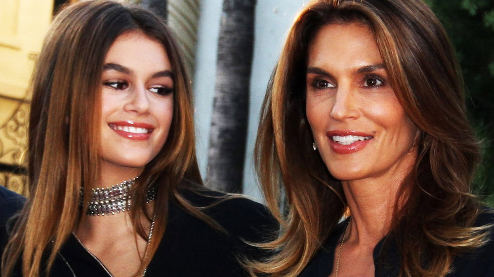 Cindy Crawford jej córka Kaia Gerber
