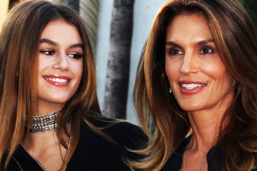 Cindy Crawford jej córka Kaia Gerber