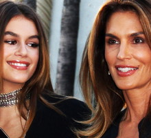 Cindy Crawford jej córka Kaia Gerber