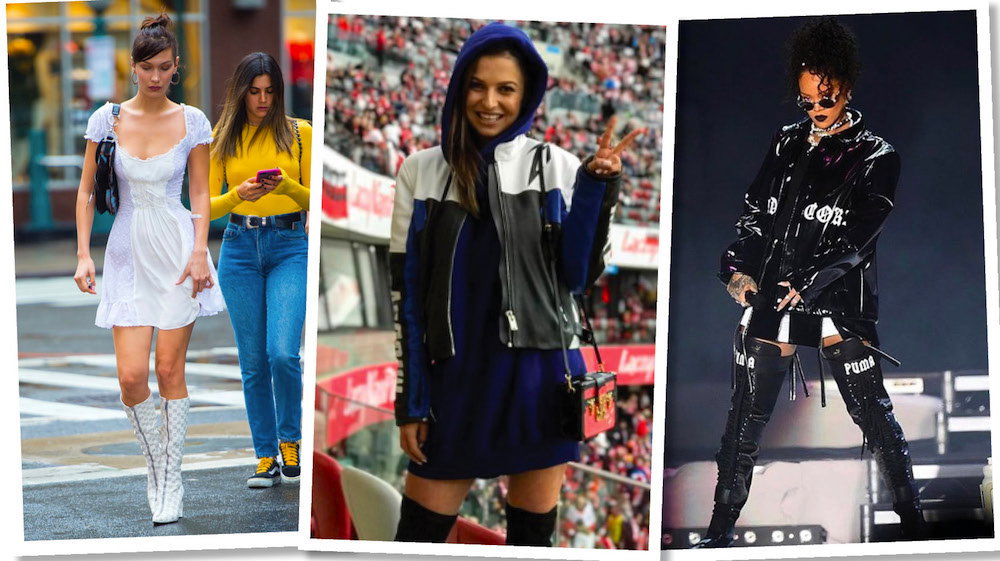 Bella Hadid, Rihanna, Anna Lewandowska w ubraniach i butach marki Misbhv