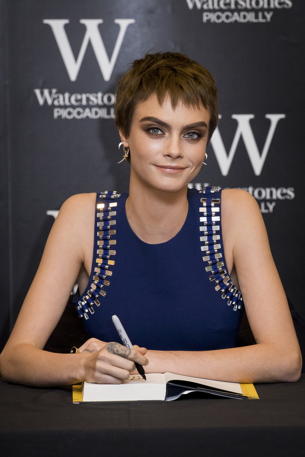 Cara Delevingne Book Signing