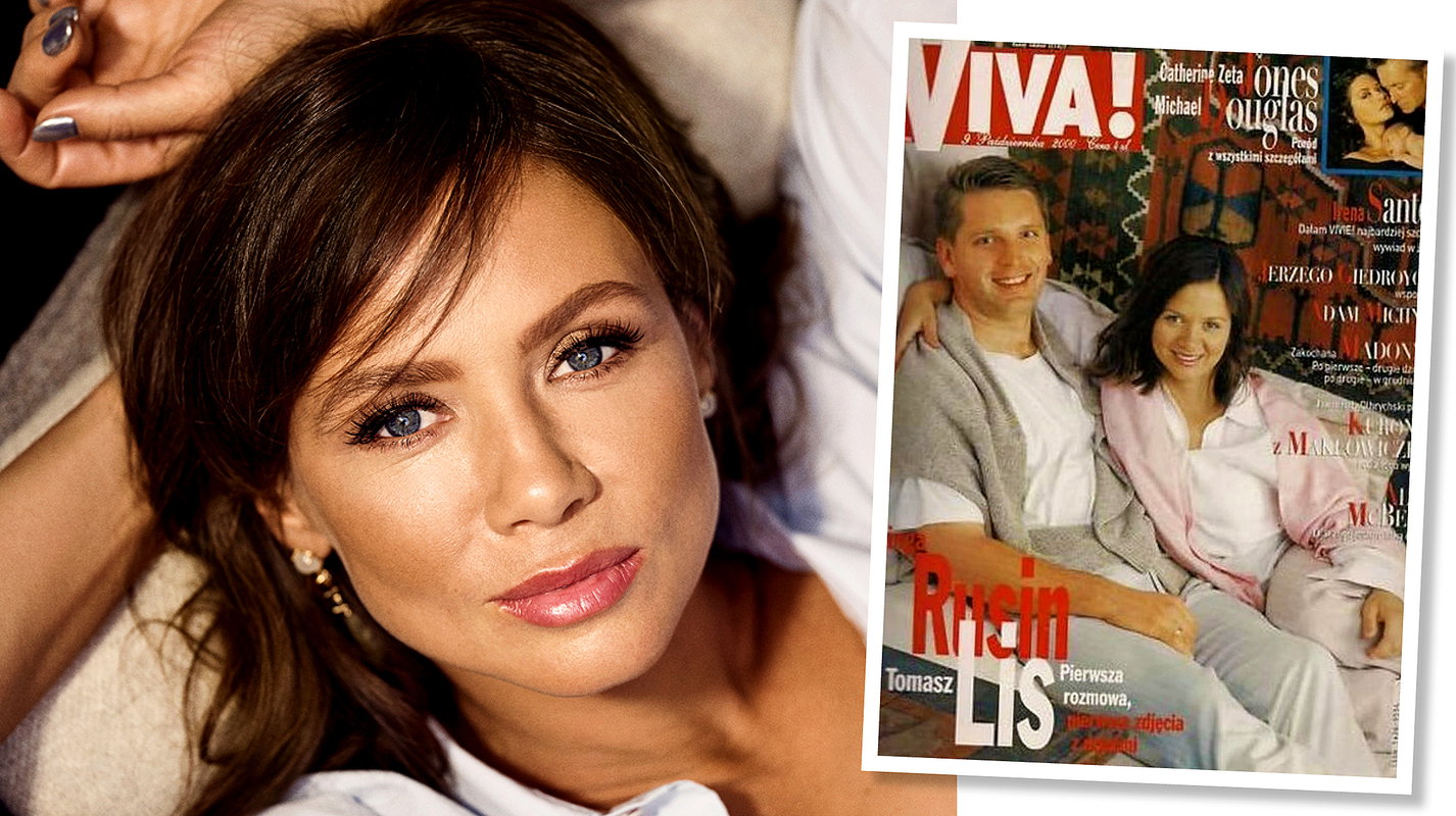 Kinga Rusin i Tomasz Lis