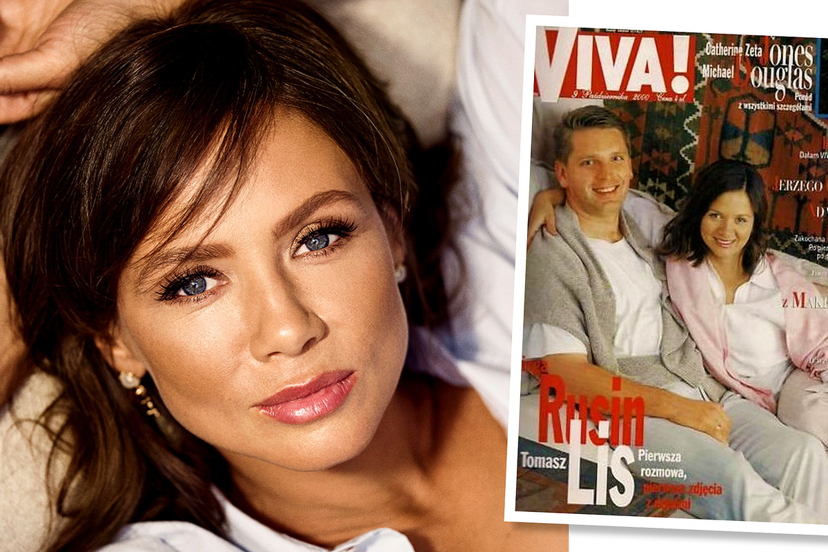 Kinga Rusin i Tomasz Lis