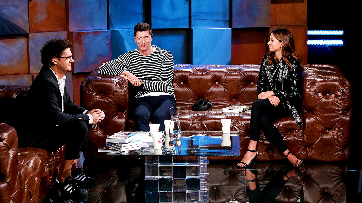 Anna Lewandowska, Robert Lewandowski, Kuba Wojewódzki, main topic
