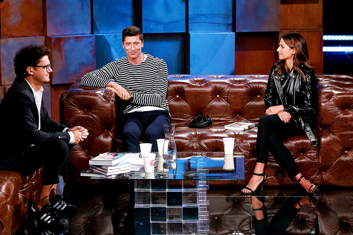 Anna Lewandowska, Robert Lewandowski, Kuba Wojewódzki, main topic
