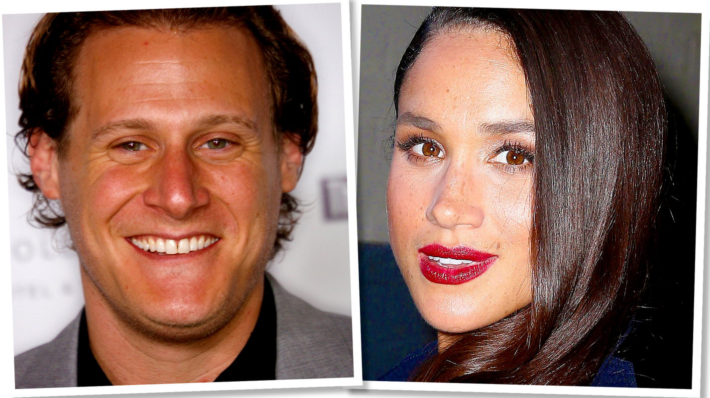 Trevor Engelson i Meghan Markle
