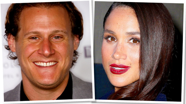 Trevor Engelson i Meghan Markle