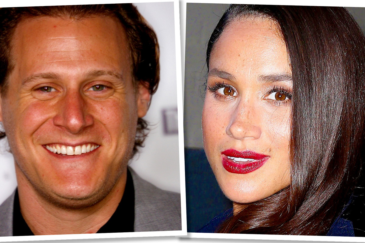 Trevor Engelson i Meghan Markle
