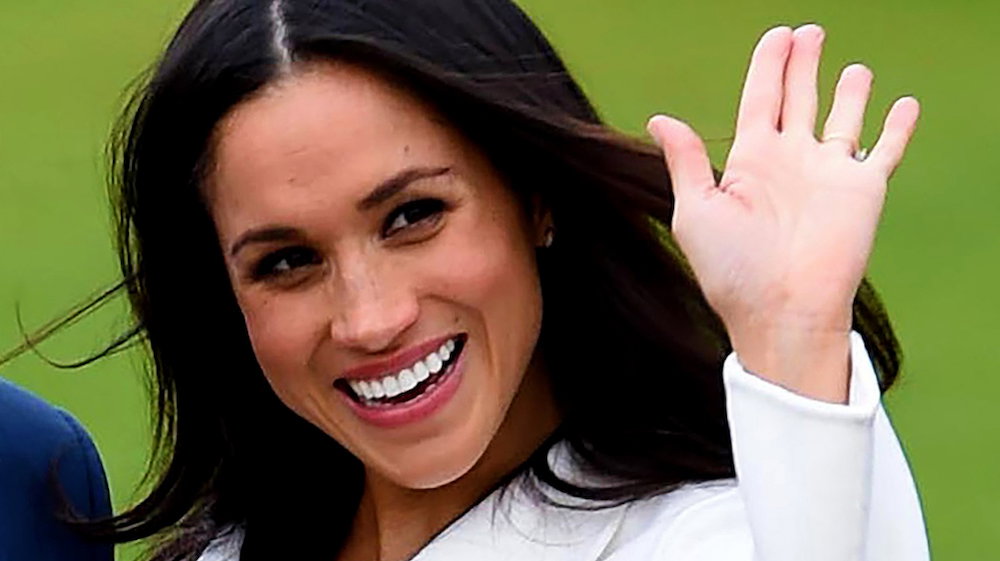 Stylizacja zaręczynowa Meghan Markle