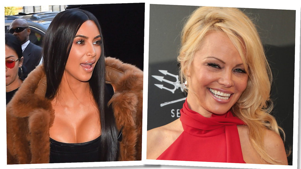 Kim Kardashian, Pamela Anderson