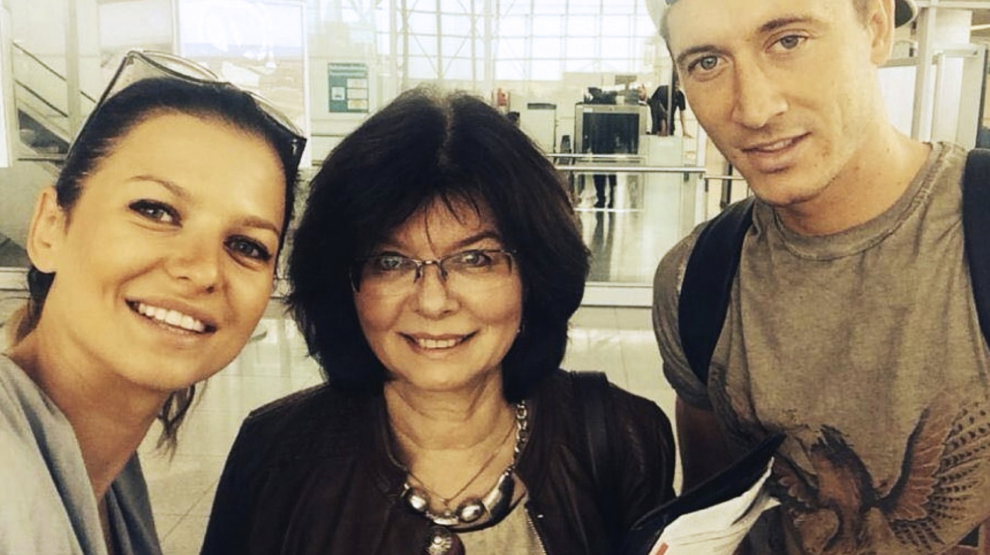 Anna Lewandowska, Maria Stachurska, Robert Lewandowski